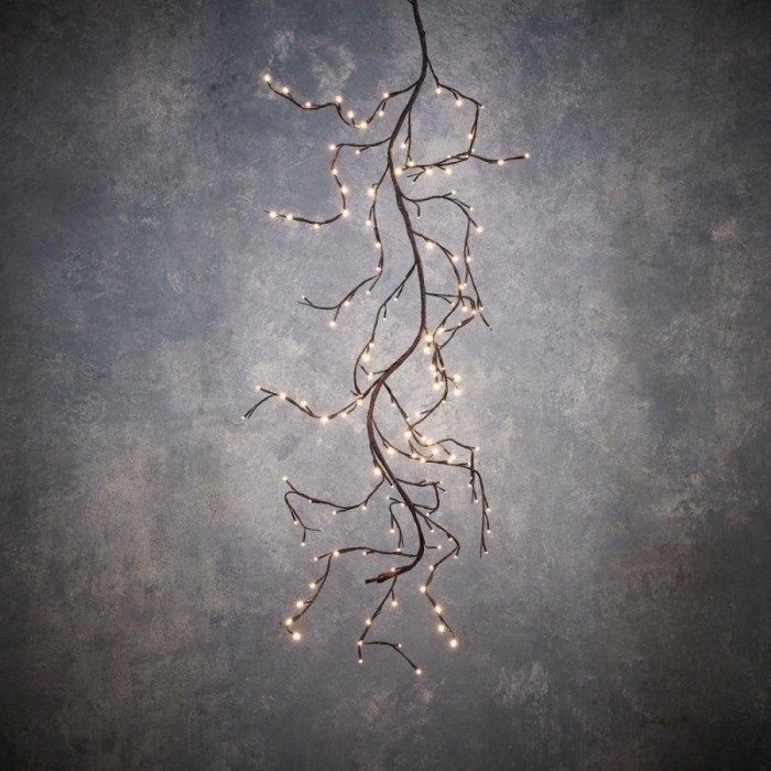 RAMO MARRONE BIANCO 288 LED